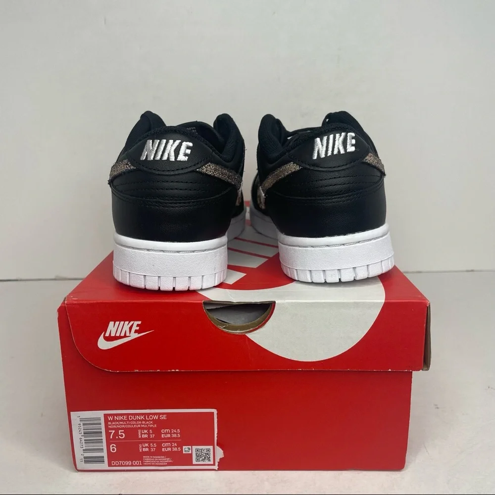 Nike Dunk Low SE WMNS “Primal Black” NEW 2021 - Picture 4 of 4